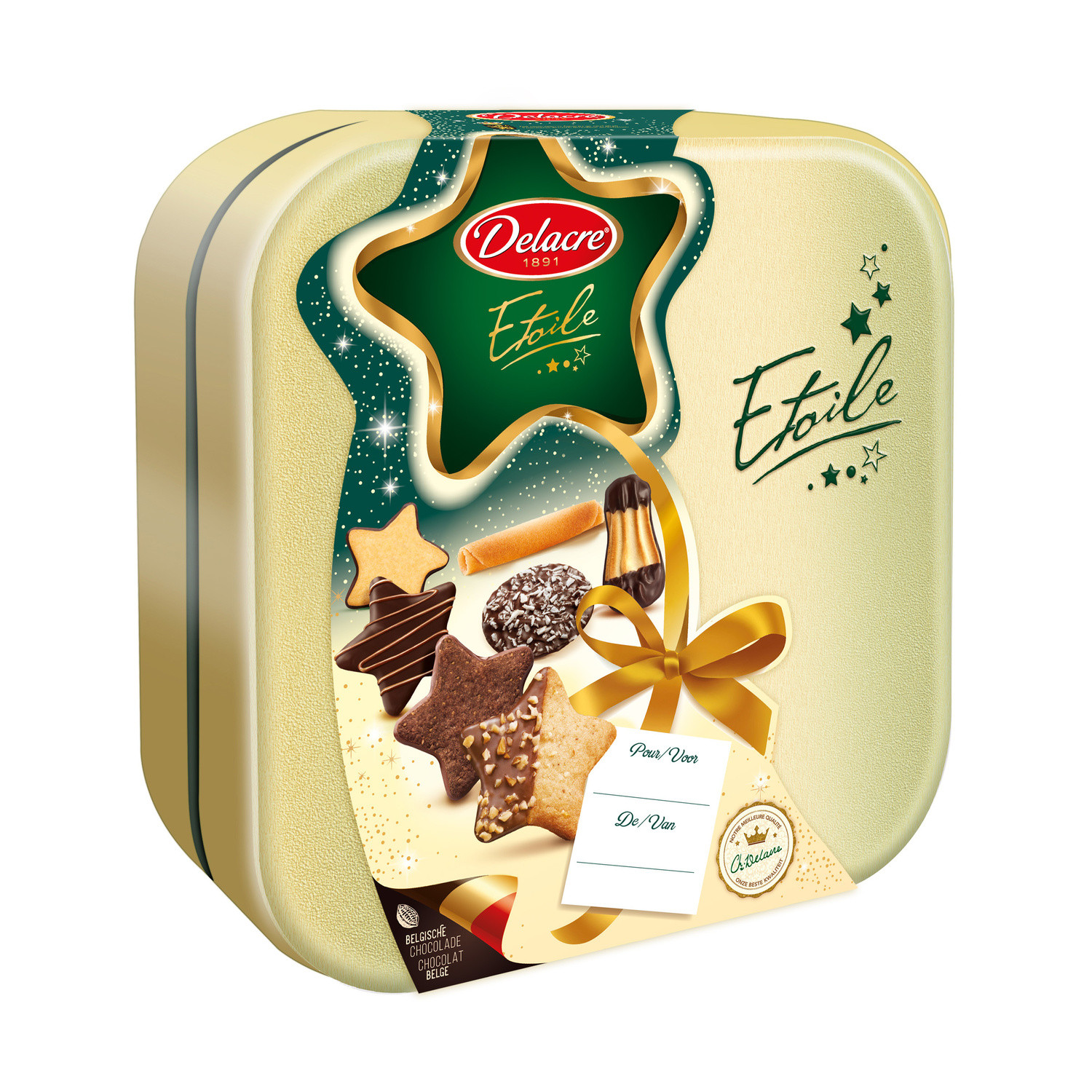 Biscuits assortiment étoile DELACRE