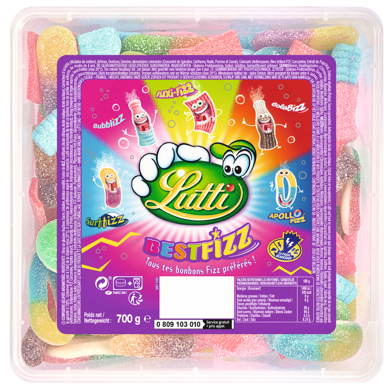 BONBONS CUBO BEST FIZZ Lutti 3116740032021 Lutti BONBONS CUBO BEST FIZZ Lutti 3116740032021 Lutti