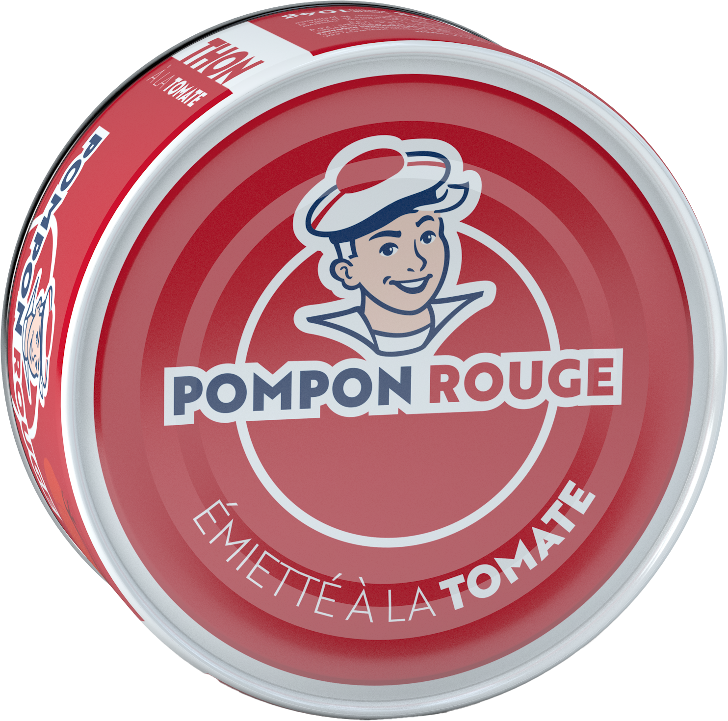 POMPON ROUGE ÉMIETTÉ DE THON À LA TOMATE code EAN 3117751059373 
