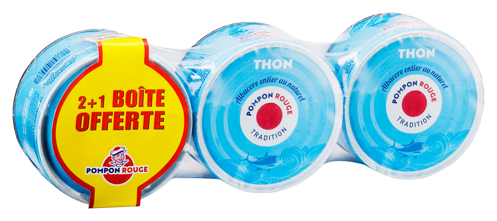 THON ALBACORE ENTIER AU NATUREL 3117753053096 POMPON ROUGE TRADITION