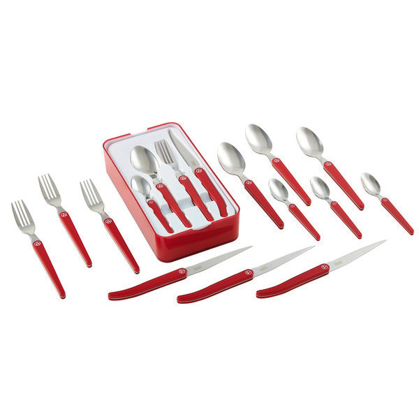 laguiole Ménagère 16 pièces Laguiole Intuition Rouge code EAN 3118224443309 