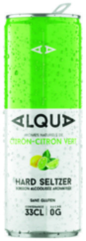  BOISSON PÉTILLANTE ALCOOLISÉE AROMATISÉE CITRON-CITRON VERT"ALQUA" code EAN 3119070090099 