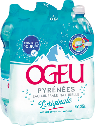 EAU MINÉRALE NATURELLE GAZEUSE L’ORIGINALE