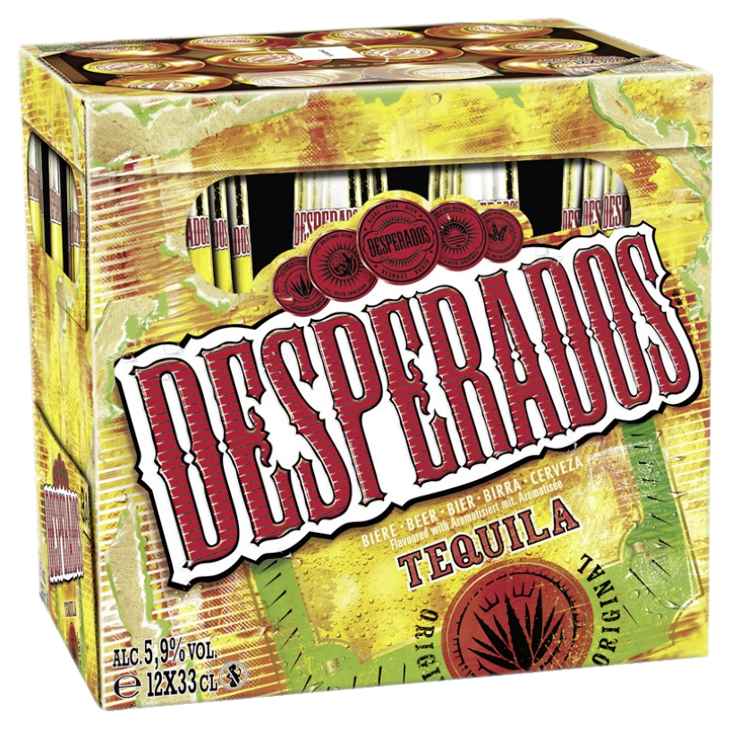 Desperados Bière aromatisée tequila Desperados code EAN 3119780256099 