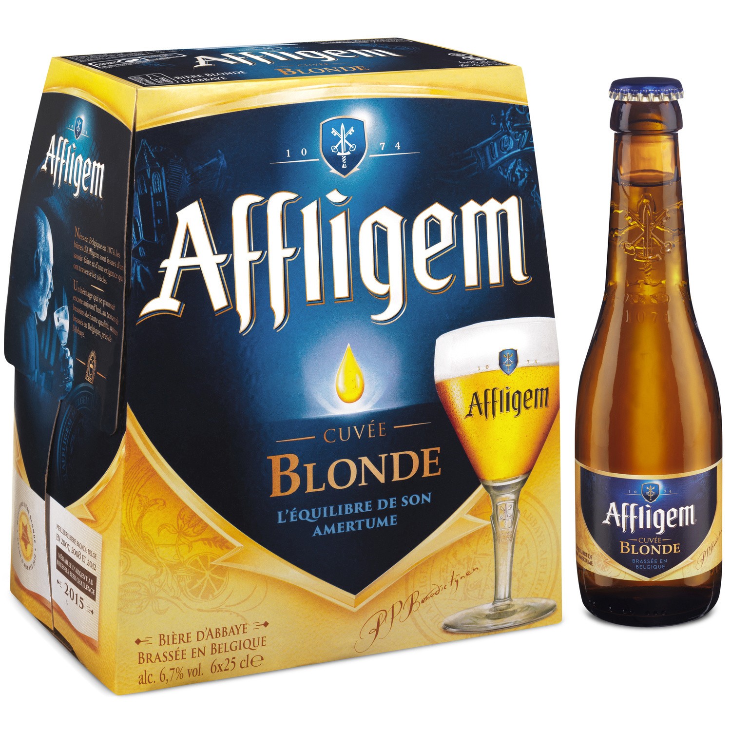 Bière d'Abbaye cuvée blonde AFFLIGEM