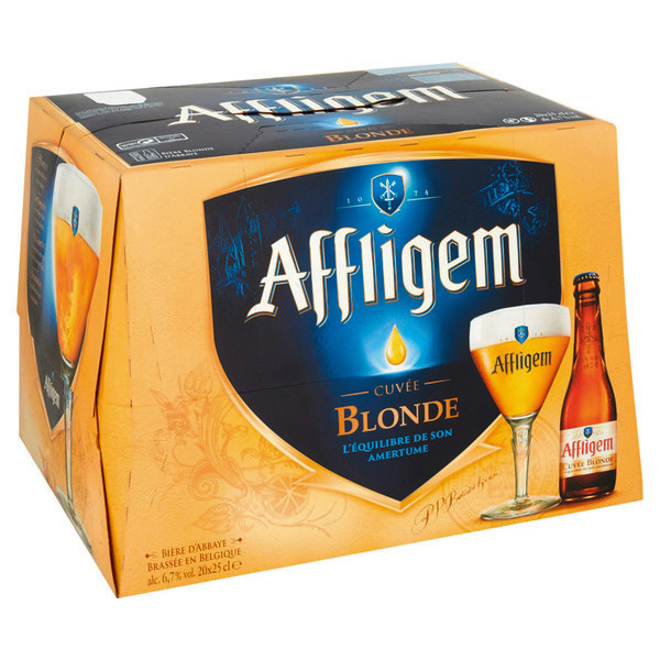 affligem Bière Cuvée Blonde code EAN 3119780259762 