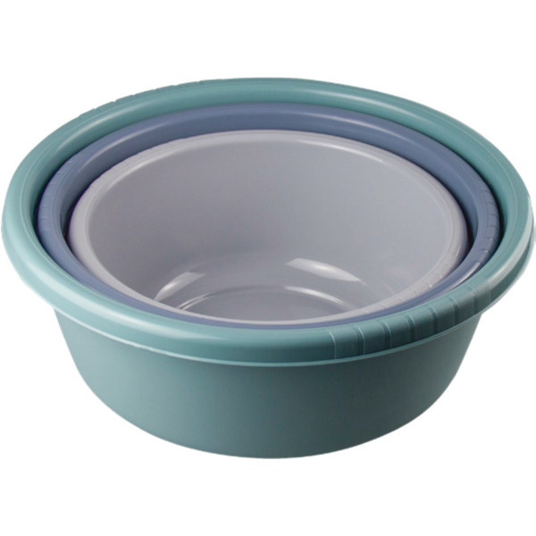 LOT DE 3 BASSINES RONDES 4L/6,5L/10L