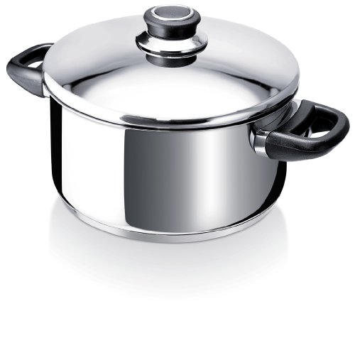 -12031164 polo faitout + couvercle acier inoxyd...