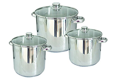 13113244 marmite inox 24 cm couvercle en verre