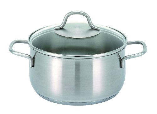 12371204 faitout + cv royal 20 cm acier inoxydable