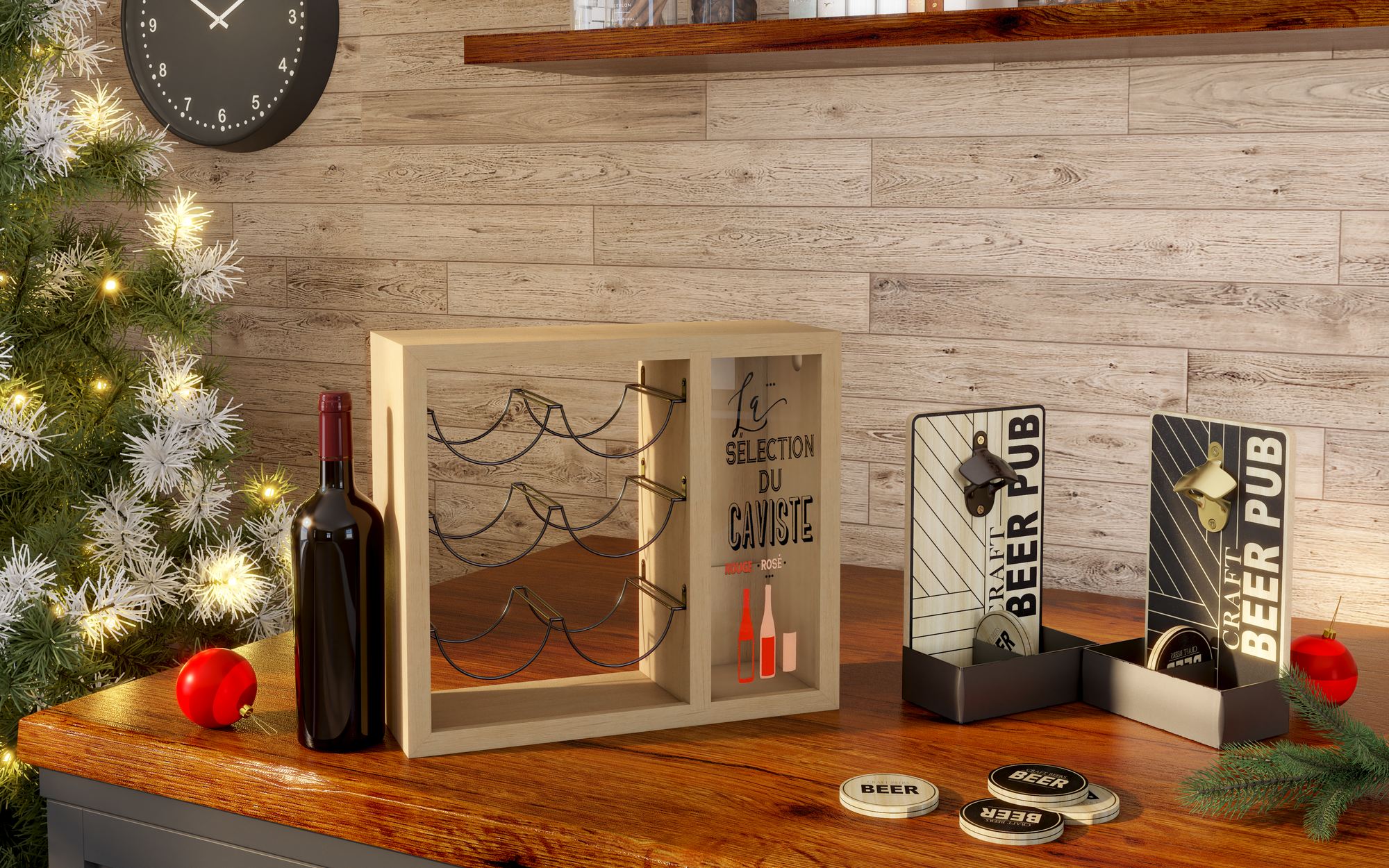 CASITA DÉCAPSULEUR AVEC SOUS-VERRE code EAN 3120370737072 