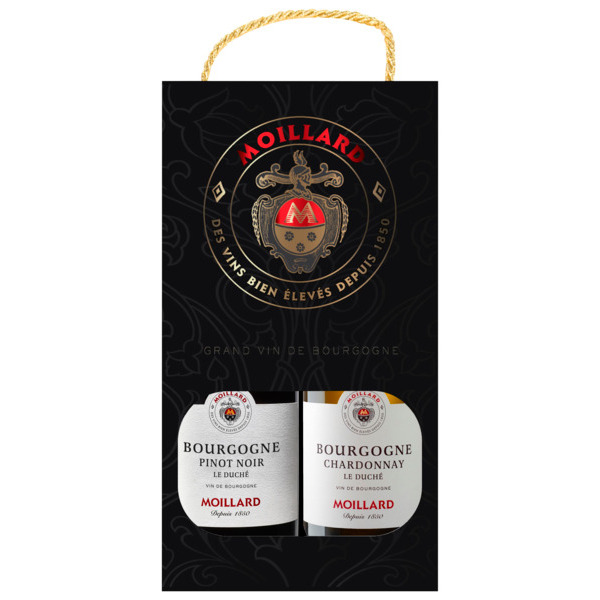 COFFRET 2 BOUTEILLES AOP BOURGOGNE PINOT NOIR R...