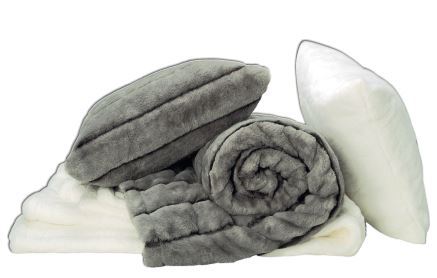 PLAID IMITATION FOURRURE 125 X 150 CM