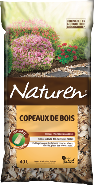  Copeaux De Bois Naturel 40 L  code EAN 3121970163544 