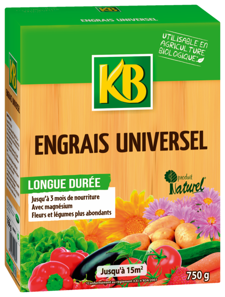 Engrais Universel Bio 750 G code EAN 3121970169928 