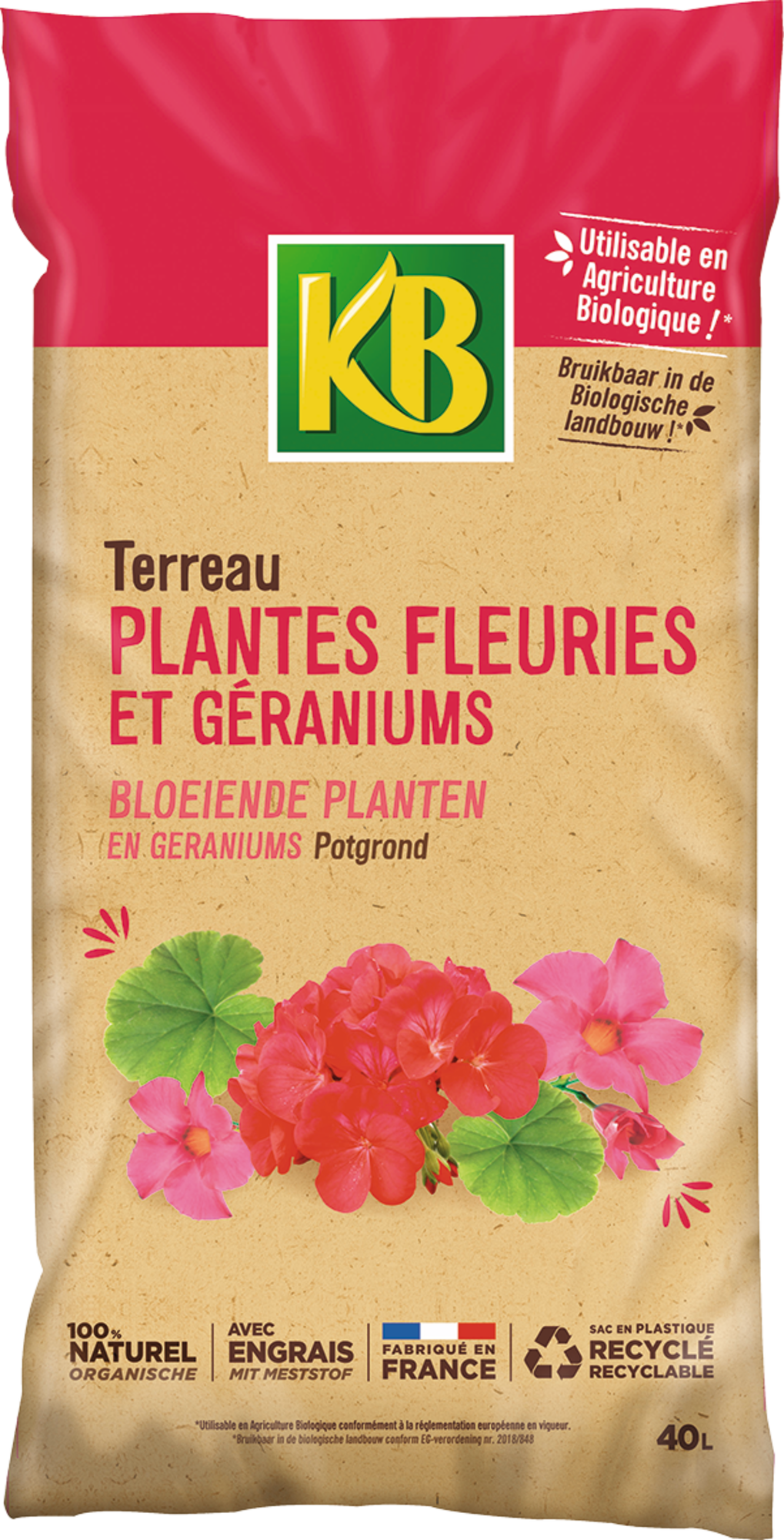 TERREAU GÉRANIUMS