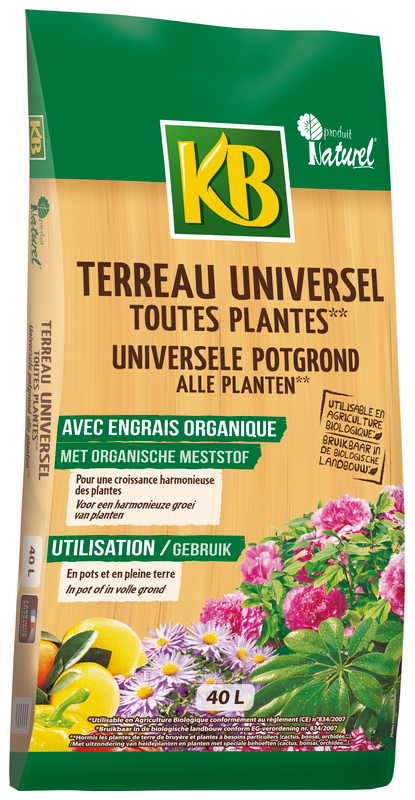 TERREAU UNIVERSEL 40L UAB KB