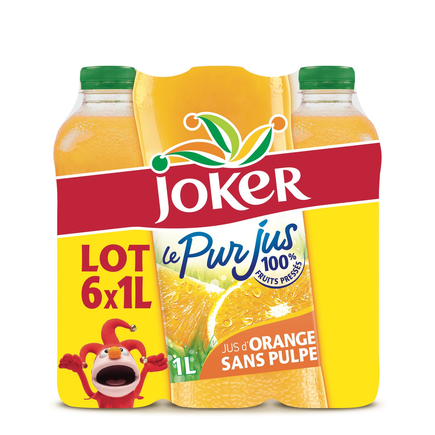Jus d'orange sans pulpe JOKER