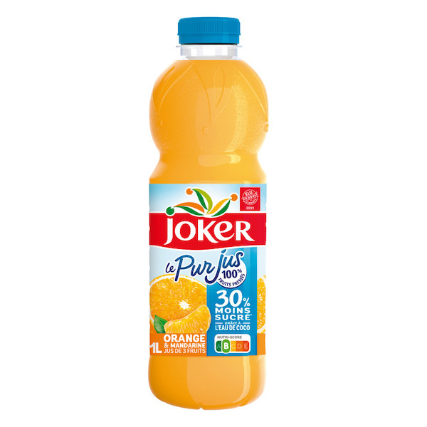 Pur Jus 30% moins sucré 