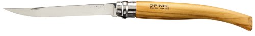 Couteau opinel effile 12 - manche olivier 14 cm...