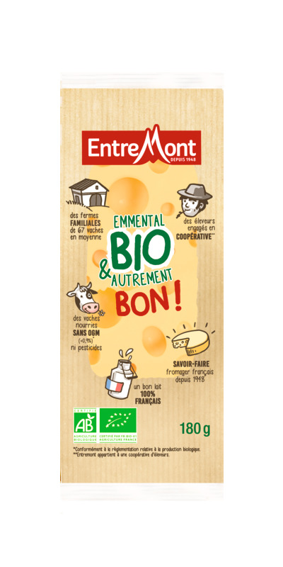 EMMENTAL FRANCAIS BIO Entremont
