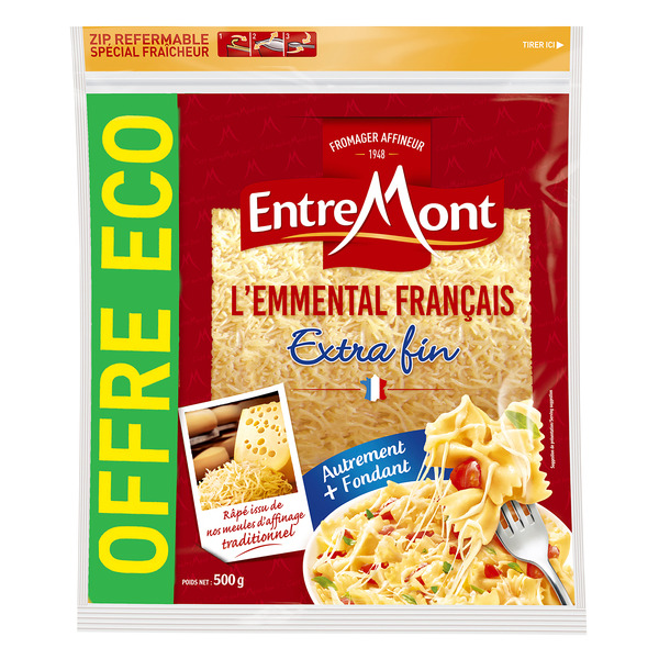 Emmental râpé extra-fin 