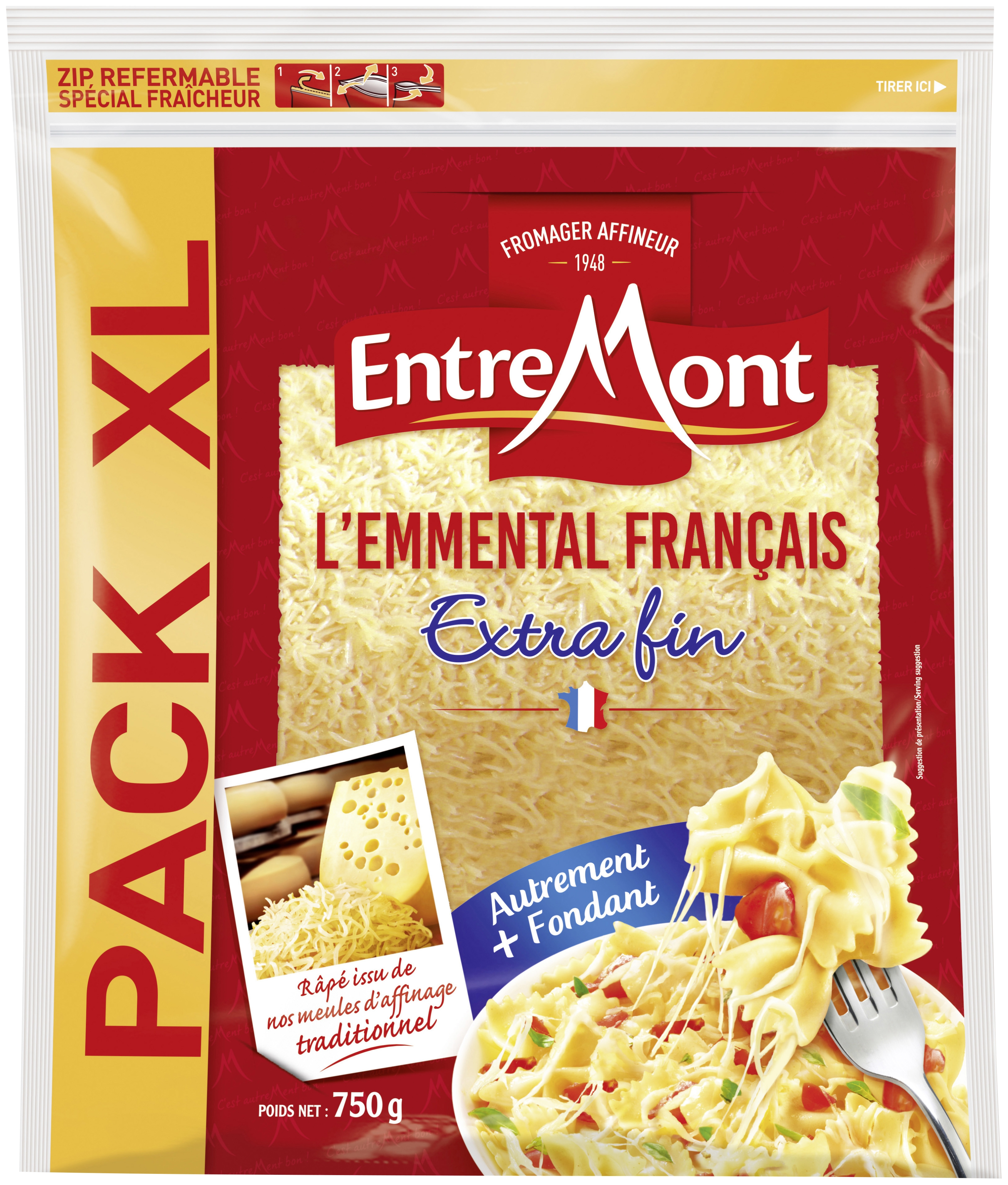 Emmental râpé Entremont