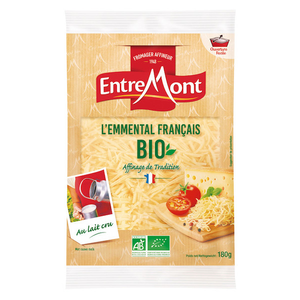 L'EMMENTAL FRANÇAIS BIO** ENTREMONT