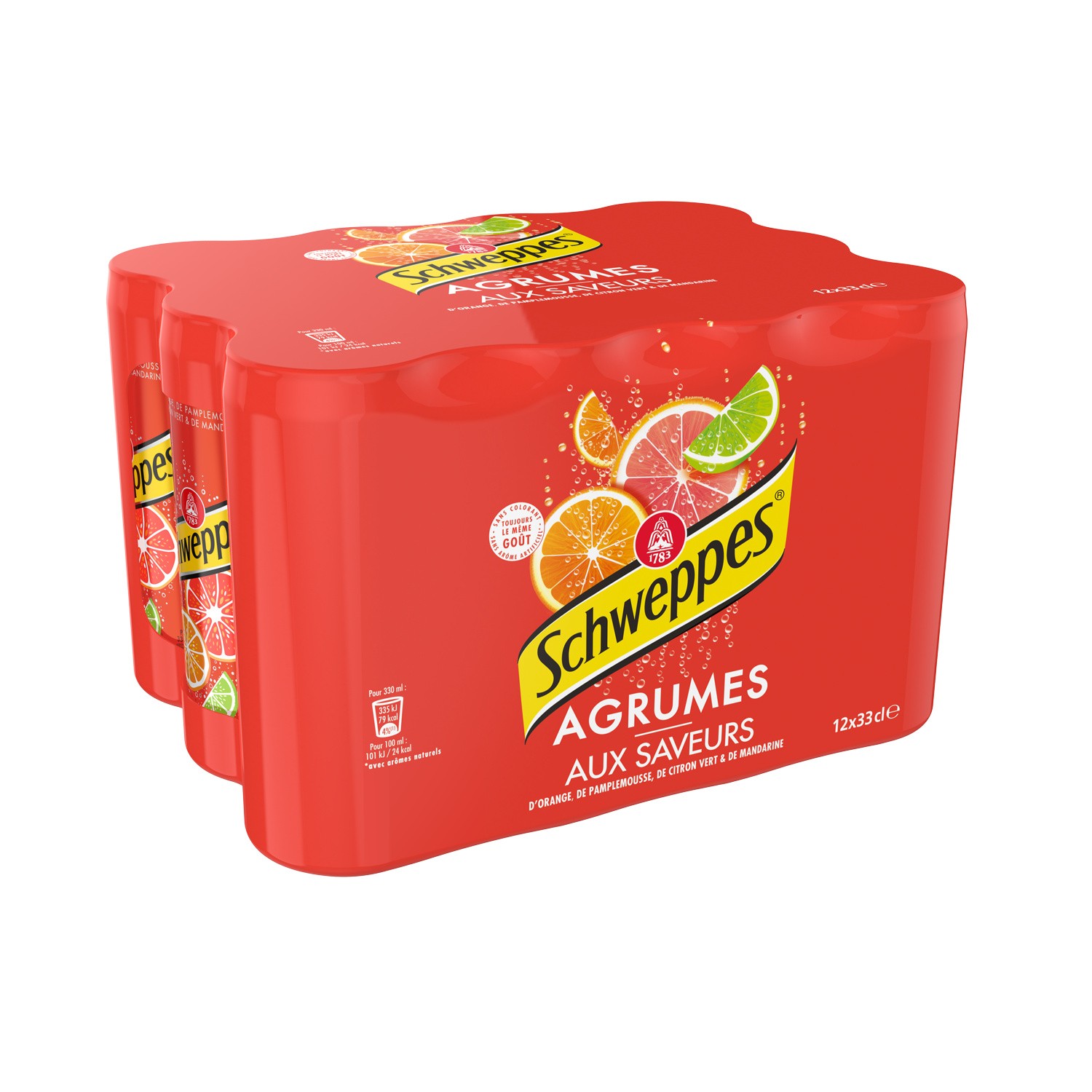Soda agrumes SCHWEPPES