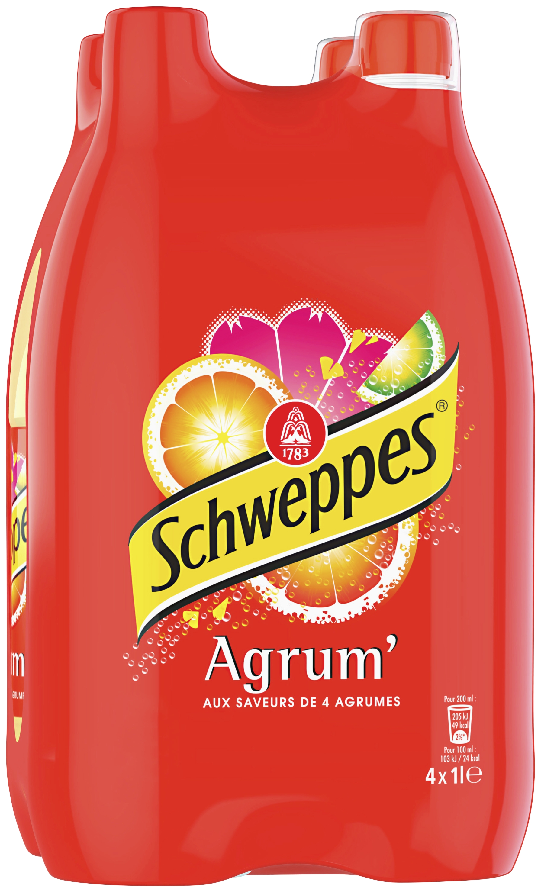 Boisson gazeuse aux agrumes Schweppes