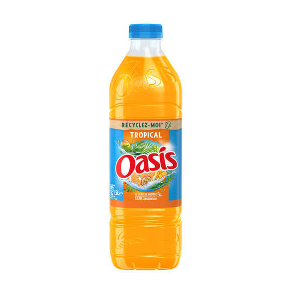  OASIS Tropical
ou Thé pêche code EAN 3124480193582 