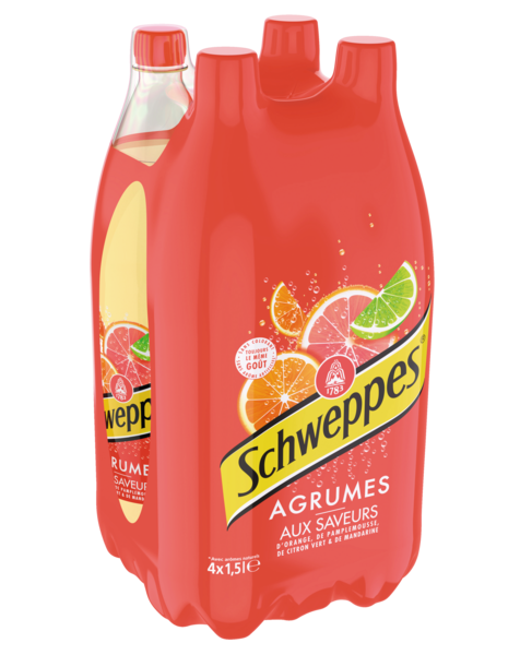  Schweppes Agrumes code EAN 3124480196286 