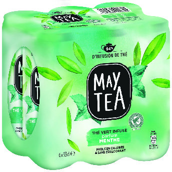  THÉ VERT INFUSÉ PARFUM MENTHE "MAY TEA" code EAN 3124480199348 