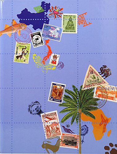 Album de timbres 16 pages globe trotter - 16,5x...