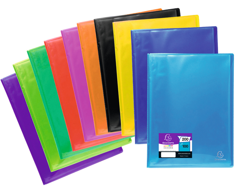 PROTEGE DOCUMENTS A4 200 VUES IDERAMA EXACOMPTA...