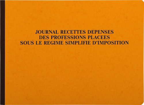 9640e piqûre journal recette dépense des profes...