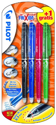 2264b3 / frixion point lot de 3 stylos roller n...
