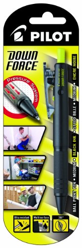 Down force stylo bille pointe moyenne noir