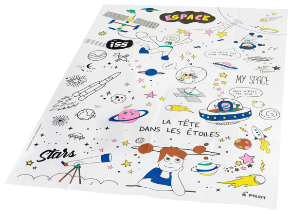 Kit Créatif Pintor Avec Poster À Colorier  3131910414414 