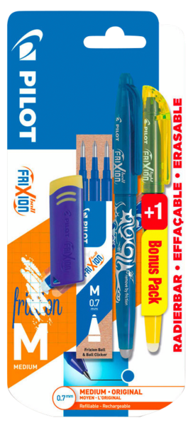 LOT ROLLER D’ÉCRITURE FRIXION 
PILOT