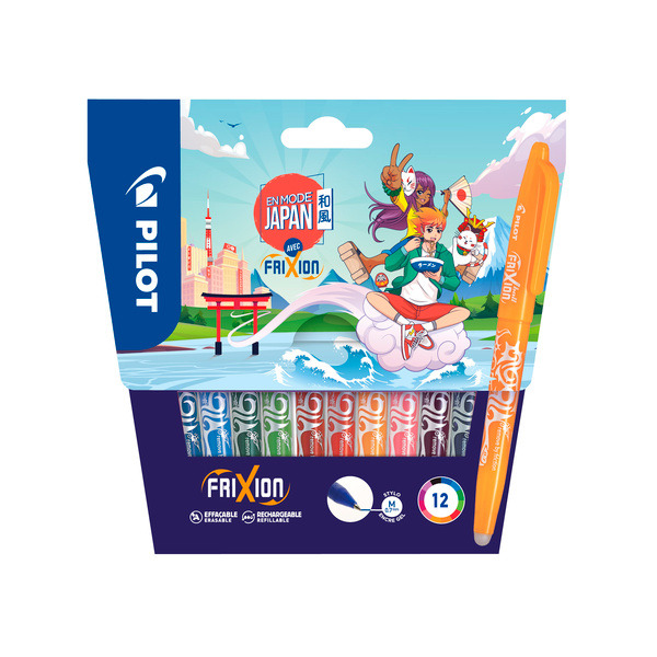 PILOT 12  rollers Frixion ball code EAN 3131910425700 