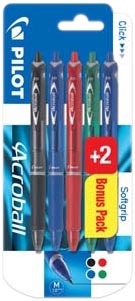 5 STYLOS BILLE “ACROBALL”