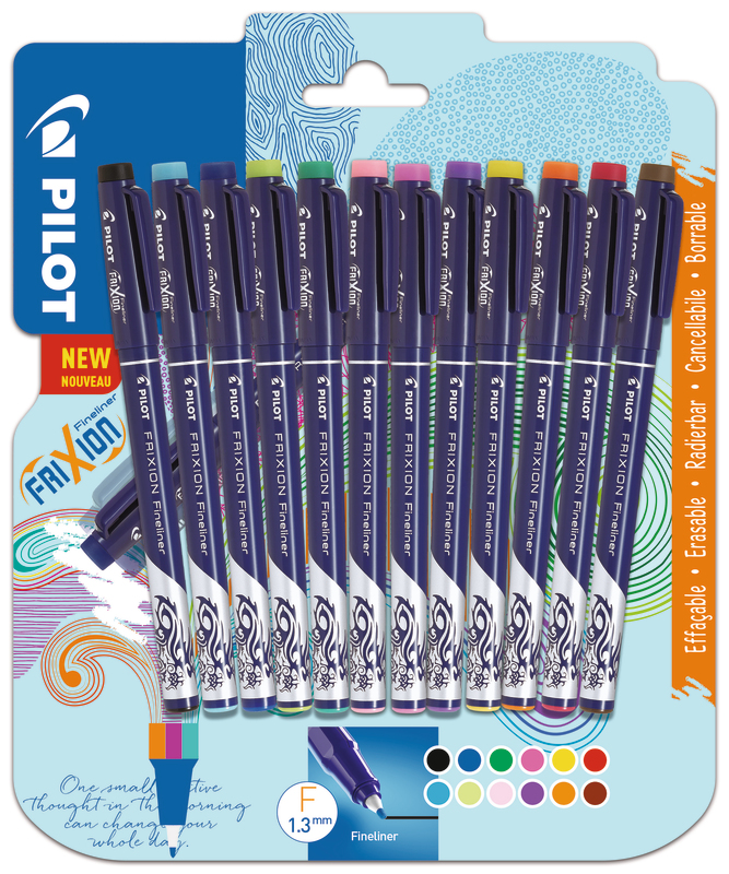 12 FEUTRES D'ÉCRITURE EFFAÇABLE 