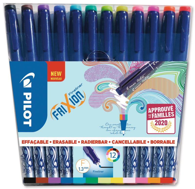 12 FEUTRES D’ÉCRITURE FRIXION FINELINER 