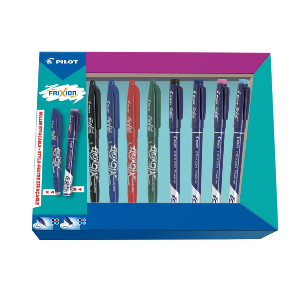 Boite mixte frixion + fineliner 
