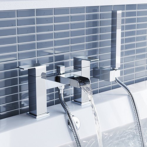 Bath Emporium Emporium | de bain moderne robinet monobloc Mitigeur de baignoire cascade + Set de Douche 3133034032215 (3133034032215)