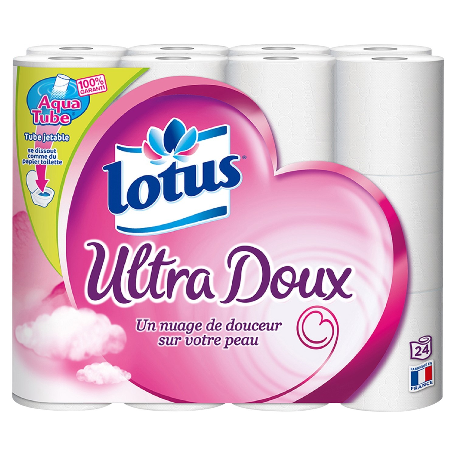 LOTUS Papier toilette Ultra Doux LOTUS code EAN 3133200060479 
