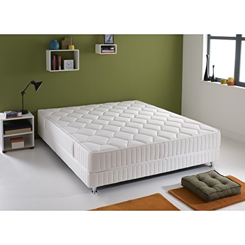 K62b140190 ibiza ensemble matelas + sommier bla...