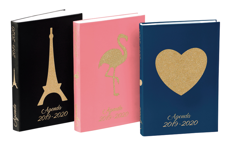 AGENDA SCOLAIRE 12X17 CM GLAMOUR VIQUEL