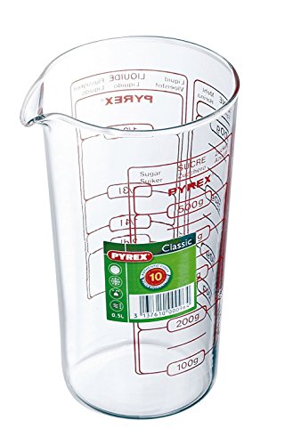 1040927 verre mesure en verre 0,5 l